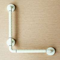 High quality Kids L-shaped angled grab bar bathroom safety bars